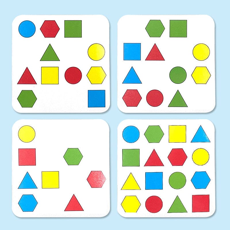 Kletshuts™ MatchingToy - Jeu D'association De Formes