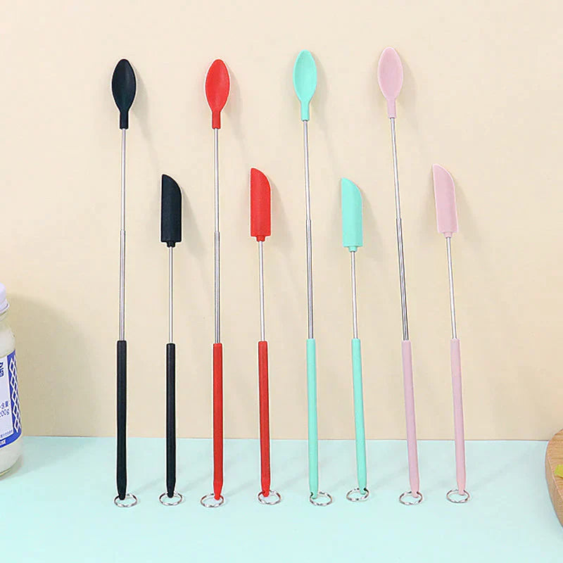 Globetrek° MiniSpatula - Mini Silicone Télescopique Spatule