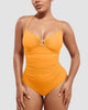 Icone™ ShapingSwimsuit: Élégant Bretelles Croisées Dans Le Dos Moulant Maillot De Bain