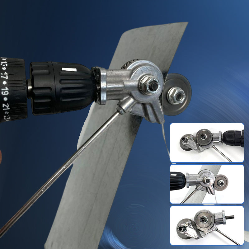 ShearCutter – Perceuse Electrique Pièce Jointe Métal Feuille Cutter Ensemble Universel