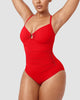 Icone™ ShapingSwimsuit: Élégant Bretelles Croisées Dans Le Dos Moulant Maillot De Bain