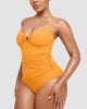 Icone™ ShapingSwimsuit: Élégant Bretelles Croisées Dans Le Dos Moulant Maillot De Bain