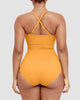 Icone™ ShapingSwimsuit: Élégant Bretelles Croisées Dans Le Dos Moulant Maillot De Bain
