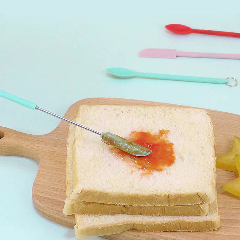 Globetrek° MiniSpatula - Mini Silicone Télescopique Spatule
