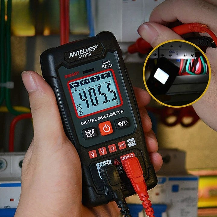 VoltageMultimeter - Testeur Ultimètre Numérique Haute Précision Pour Tension Et Fréquence