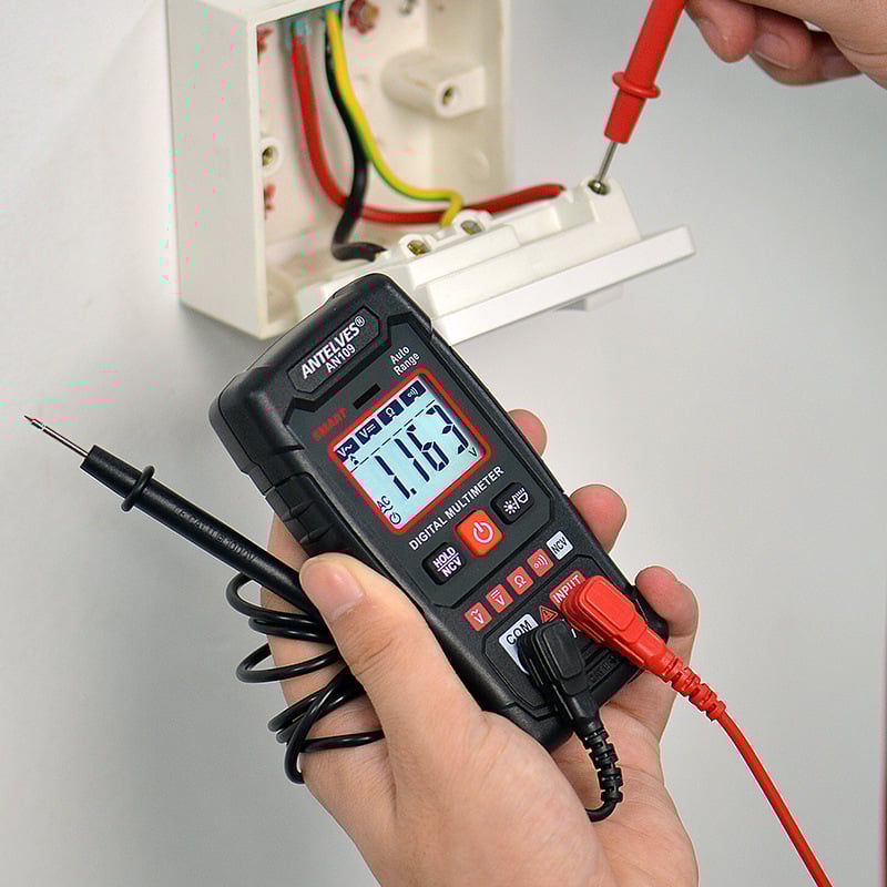 VoltageMultimeter - Testeur Ultimètre Numérique Haute Précision Pour Tension Et Fréquence