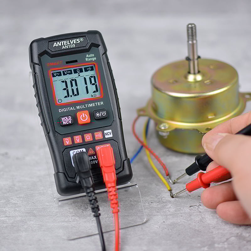 VoltageMultimeter - Testeur Ultimètre Numérique Haute Précision Pour Tension Et Fréquence