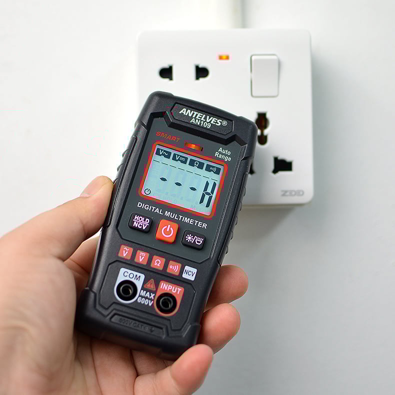 VoltageMultimeter - Testeur Ultimètre Numérique Haute Précision Pour Tension Et Fréquence