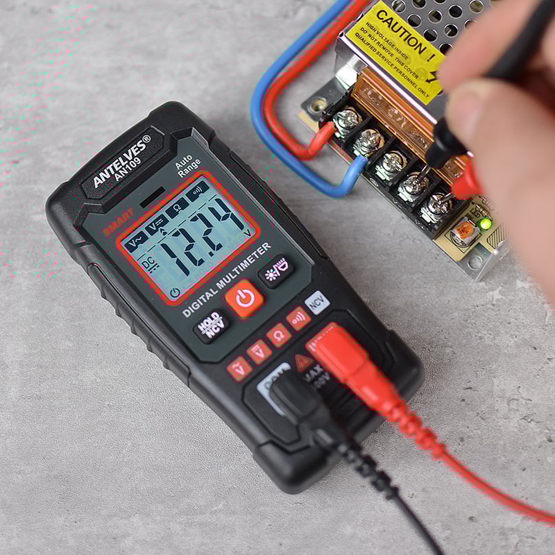 VoltageMultimeter - Testeur Ultimètre Numérique Haute Précision Pour Tension Et Fréquence