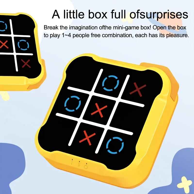 Kletshuts™ FunTicTacToe: Interactif Électronique Tic-Tac-Toe Jeu Pour Tous Âges