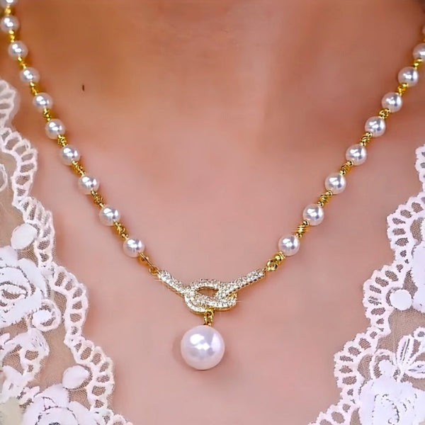 Jewelance™ PearlNecklace 1+1 GRATUIT : Femmes Elégant De Perle Bead Collier