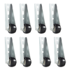 Globetrek° CasterWheels 4+4 GRATUIT : Gain De Place Roulettes Robustes Roues