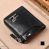 Icone™ ZippyWallet: Portefeuille En Cuir Zippé Pour Homme Avec Protection RFID