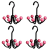 GlideHold® HangerHooks: Pivotant À 360° 6 Claw Crochets Organisateur De Placard Cintre