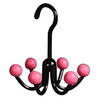 GlideHold® HangerHooks: Pivotant À 360° 6 Claw Crochets Organisateur De Placard Cintre