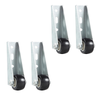 Globetrek° CasterWheels 4+4 GRATUIT : Gain De Place Roulettes Robustes Roues
