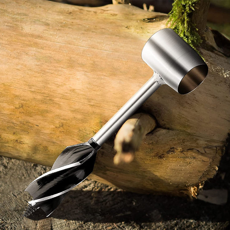 HandDrill - Main Tarière Clé Pour Artisanat Du Bois Et Le Camping En Plein Air