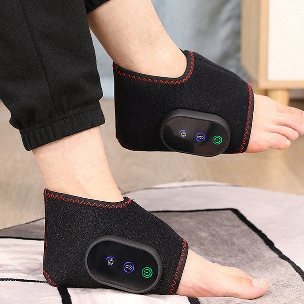 FootMassager: Rechargeable Sans Fil Cheville Et Pied Masseur