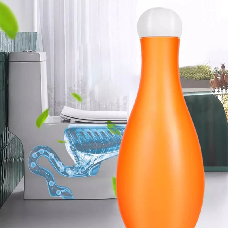 Cleaner Pro° BowlingBubble 1+1 GRATUIT :  Bowling Bleu Bulle Toilette Nettoyeur De Cuvette