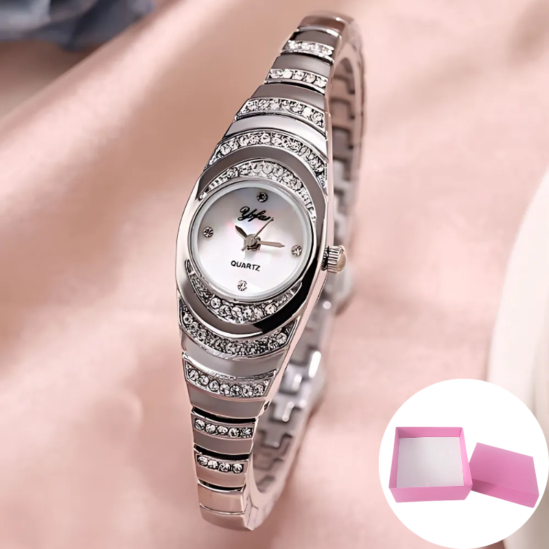 Jewelance™ ElegantWatch: Montre Moderne Élégante Femmes avec Boîte Cadeau