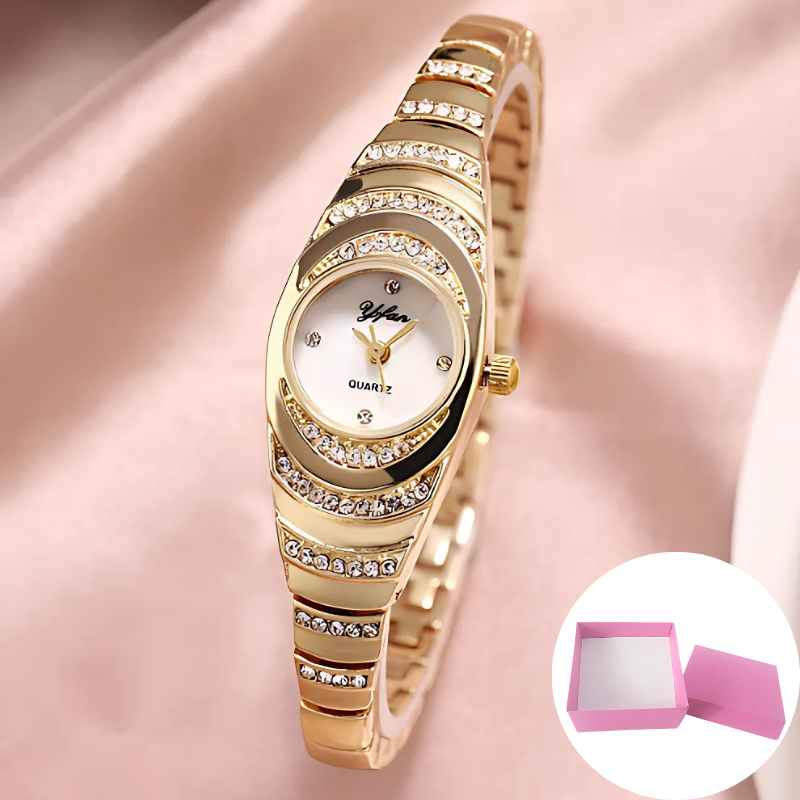 Jewelance™ ElegantWatch: Montre Moderne Élégante Femmes avec Boîte Cadeau