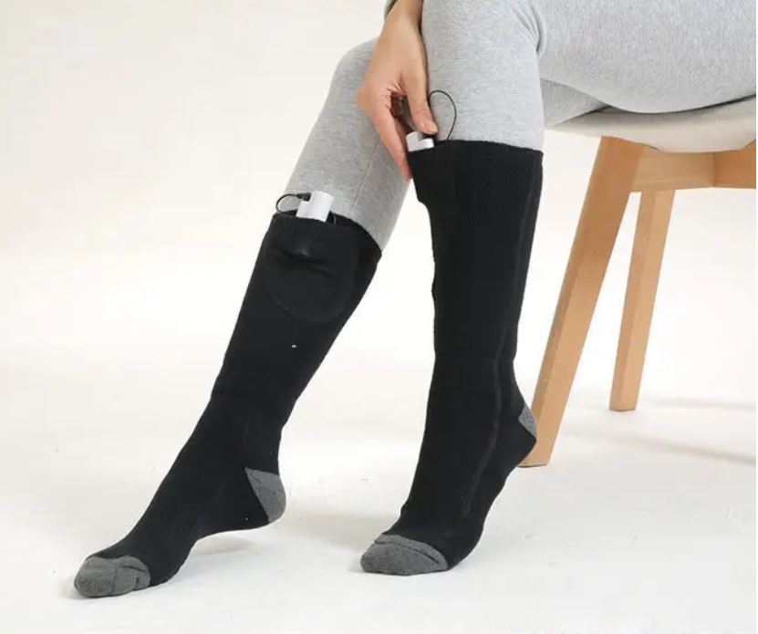 Happy™ HeatedSocks - Chaussettes Chauffantes Unisexes À Température Réglable