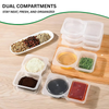 Globetrek° FoodContainer: Conteneur De Stockage Alimentaire A Duale Compartiment