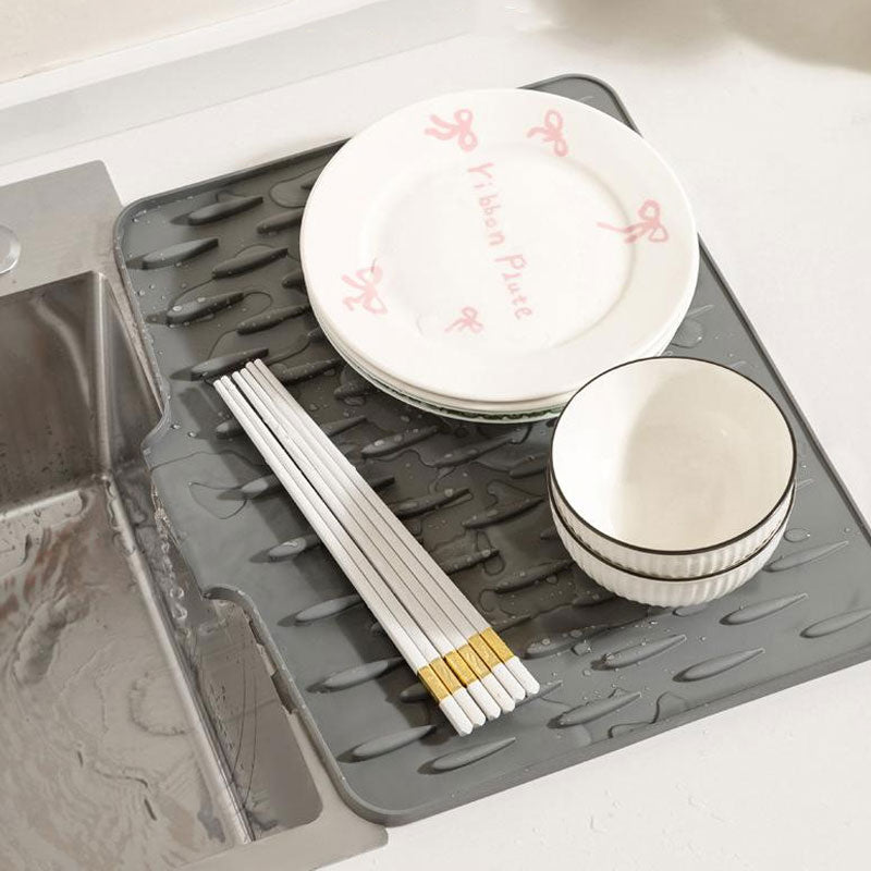 Globetrek° SiliconeMat 1+1 GRATUIT : Multifonctionnel Silicone Sécher Et Résistant À La Chaleur Tapis