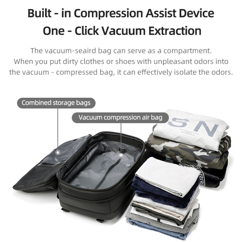 Icone™ CompressionBag: Économie D'Espace Compression Vide Voyage Sac
