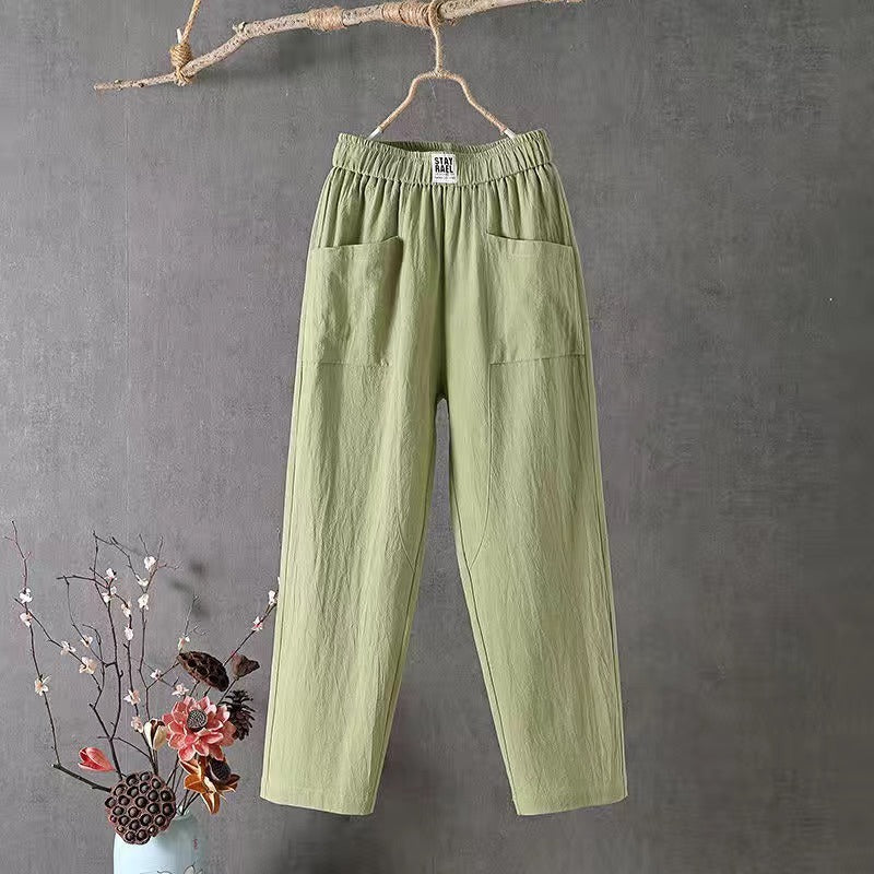 Icone™ LoosePants: Pantalon Taille Haute Ample Et Décontracté Pour Tous Les Jours