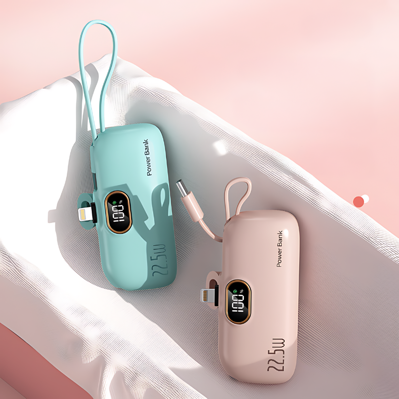 MiniCharge - Moderne Élégant Portable Double Port Mini Pouvoir Banque