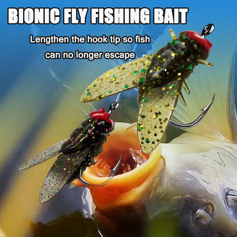 FlyBait - Mouche Artificielle Pêche Appât