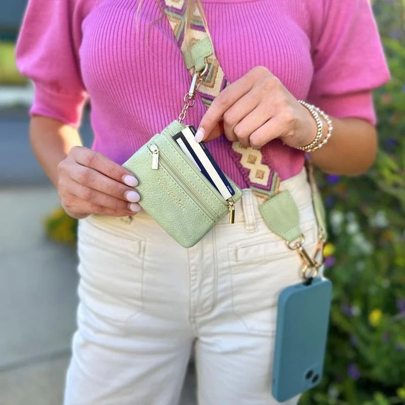 Icone™ PhoneStrap: Sangle En Bandoulière Réglable Pour Téléphone Avec Pochette