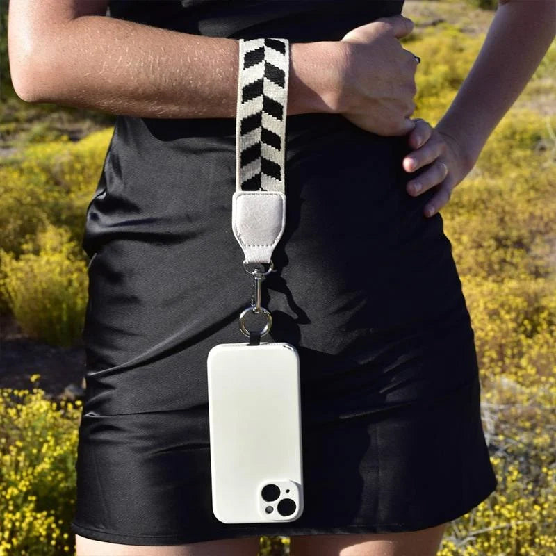 Icone™ PhoneStrap: Sangle En Bandoulière Réglable Pour Téléphone Avec Pochette