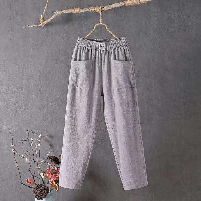 Icone™ LoosePants: Pantalon Taille Haute Ample Et Décontracté Pour Tous Les Jours