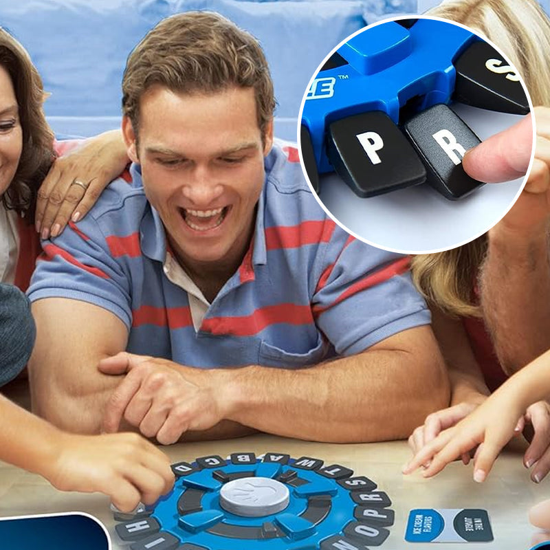 Kletshuts™ TappingGame - Rapide Rythmé Familial Lettres Tapoter Jeu