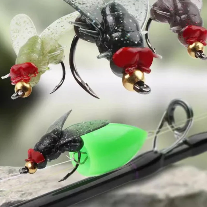 FlyBait - Mouche Artificielle Pêche Appât
