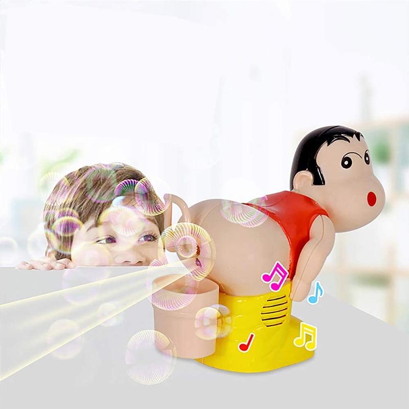 Kletshuts™ BubbleFun: Amusant Électrique Bulle Souffleur Garçon Machine Jouet