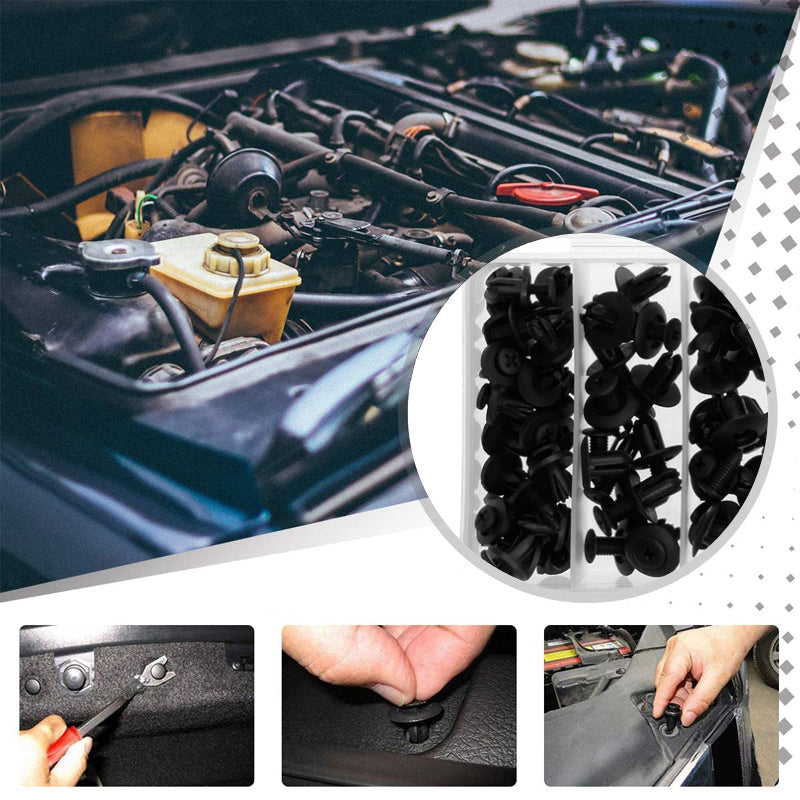 CarClips 1+1 GRATUIT – Utilisation Universelle Résistants Réparation Automobile Clips