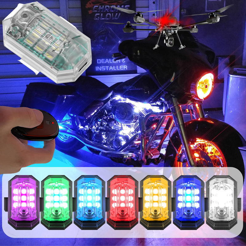 Ledsen™ FlashingLight: Lampe Clignotante LED Télécommandée Sans Fil