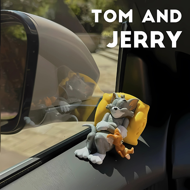 CarCharm 1+1 GRATUIT: Tom Et Jerry Ludique Tableau De Bord Décoration