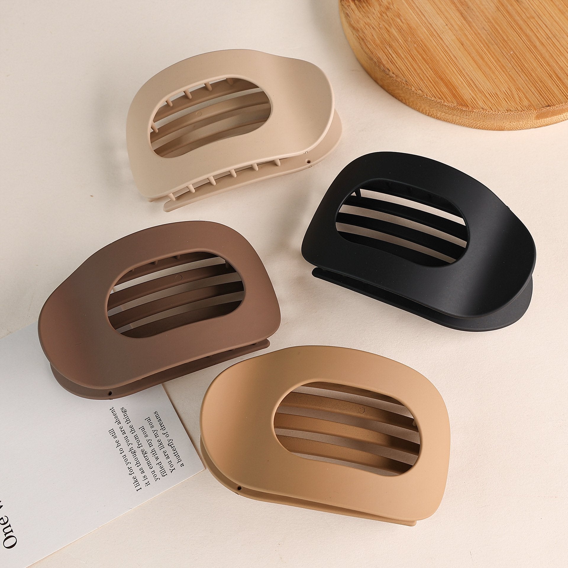FlatClip: Confortable Mince Plat Barrette À Cheveux Pour Femmes