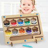 Kletshuts™ MagneticMaze - Jouet Labyrinthe De Couleurs Et De Chiffres