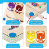 Kletshuts™ MagneticMaze - Jouet Labyrinthe De Couleurs Et De Chiffres