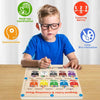 Kletshuts™ MagneticMaze - Jouet Labyrinthe De Couleurs Et De Chiffres