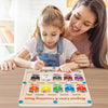 Kletshuts™ MagneticMaze - Jouet Labyrinthe De Couleurs Et De Chiffres