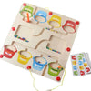 Kletshuts™ MagneticMaze - Jouet Labyrinthe De Couleurs Et De Chiffres