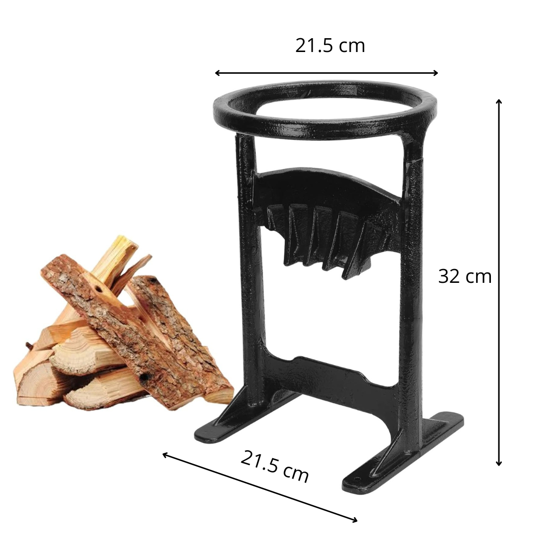 WoodSplitter - Fendeuse De Bois De Chauffage Portable En Fonte