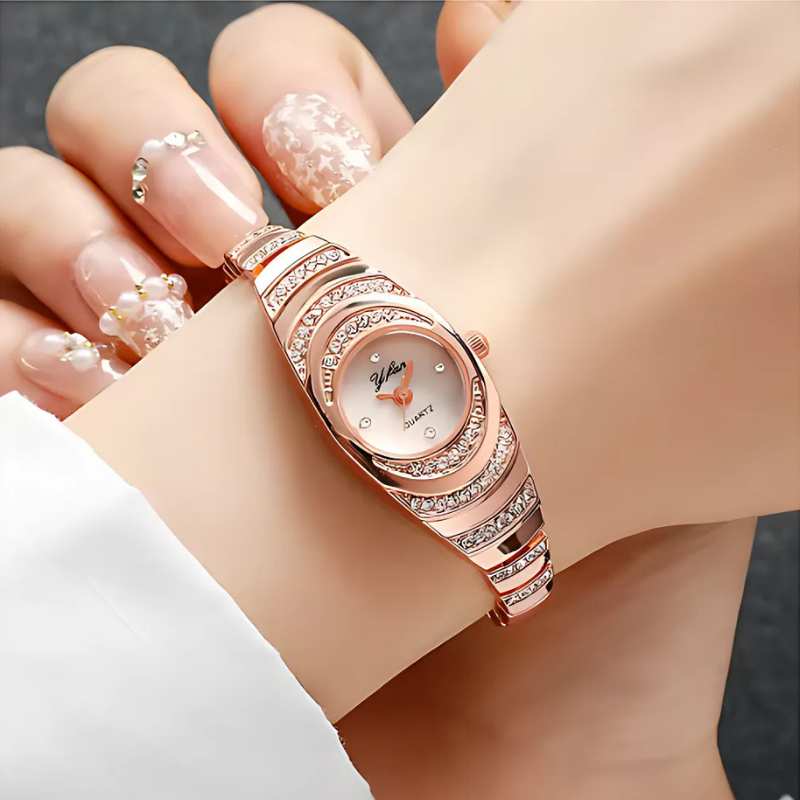 Jewelance™ ElegantWatch: Montre Moderne Élégante Femmes avec Boîte Cadeau