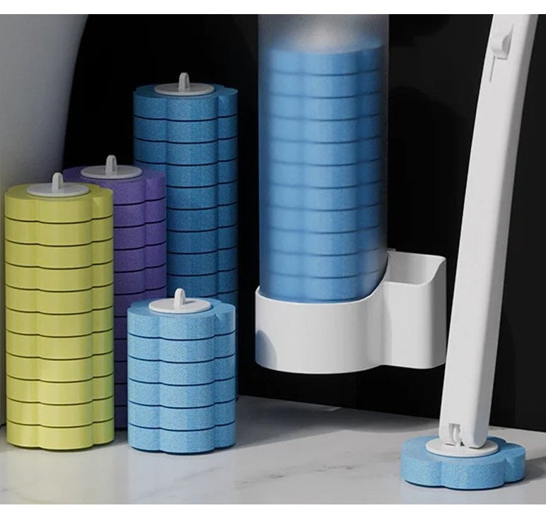 Cleaner Pro° ToiletCleaner: Tête De Brosse De Toilette Jetable Kit De Nettoyage